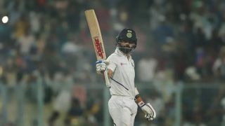 Virat Kohli Slams 27th Test Century During Historic Pink-Ball Test Against Bangladesh at Eden Gardens, Netizens Hails India Captain | SEE POSTS